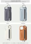 ajew エジュー ajew cadenas zipphone case shoulder 【iPhone 新SE/8/7/6対応】 ac2019007