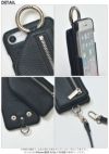 ajew エジュー ajew cadenas zipphone case shoulder 【iPhone 新SE/8/7/6対応】 ac2019007