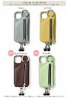 ajew エジュー iPhone ケース ajew cadenas zipphone case shoulder【iPhone12/12pro対応】 ac201900712