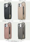  ajew エジュー iPhone ケース ajew cadenas zipphone case shoulder【iPhone12mini対応】 ac201900712mini 