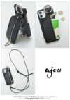  ajew エジュー iPhone ケース ajew cadenas zipphone case shoulder【iPhone12mini対応】 ac201900712mini 