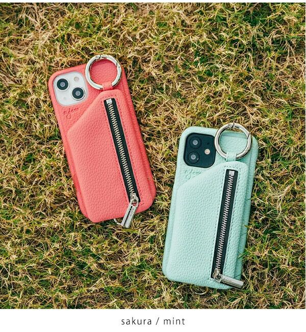 ajew エジュー iPhone ケース ajew cadenas zipphone case shoulder【iPhone12proMax対応】 ac201900712max