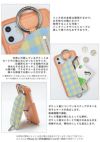  ajew エジュー ajew cadenas check leather zipphone case【iPhone11/XR対応】 ac202100111