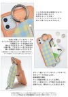  ajew エジュー ajew cadenas check leather zipphone case【iPhone11/XR対応】 ac202100111