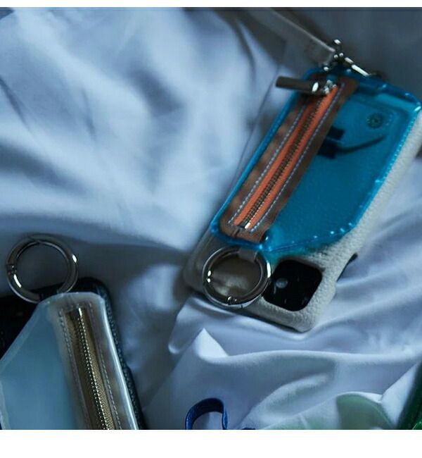 即納】 エジュー ajew ajew cadenas PVC vertical zipphone case