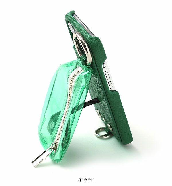 即納】 エジュー ajew ajew cadenas PVC vertical zipphone case