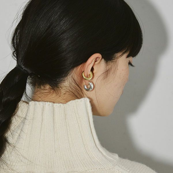 TODAYFUL トゥデイフル Round Hoop Earcuff (Silver925)  12990911