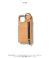  ajew エジュー ajew cadenas leather zipphone case【iPhone 12/12pro対応】 ac201900212