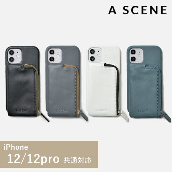 A SCENE エーシーン B&C Aging case 【iPhone 12/12pro対応】 bc201800212