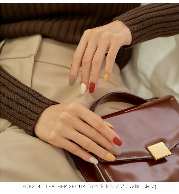  EDGEU エッジユー LEATHER SET UP enf214