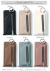 ajew エジュー ajew cadenas vertical zipphone case shoulder【マルチ対応サイズ】 ac2021003new