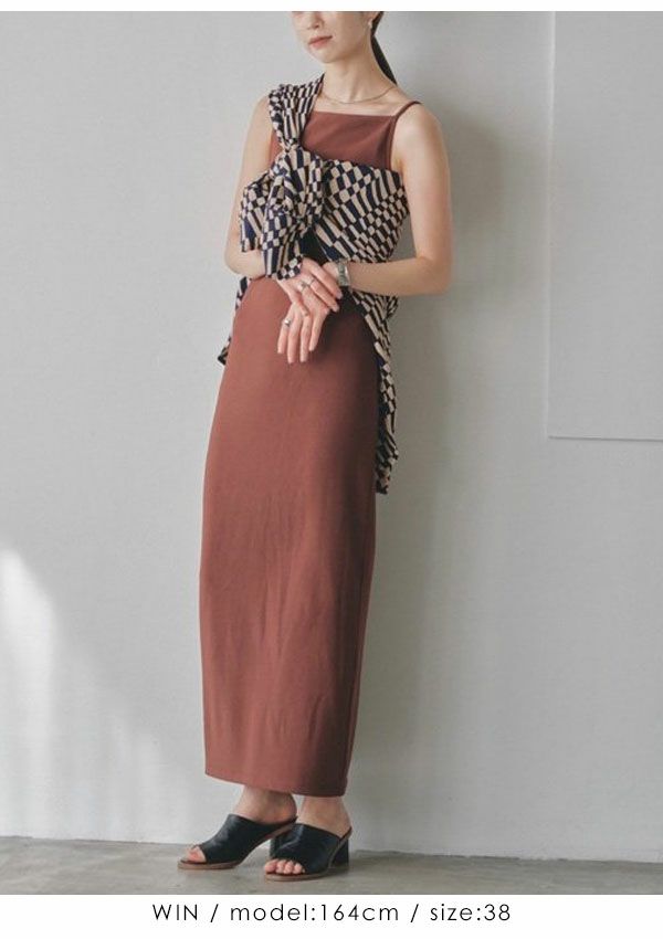 TODAYFUL トゥデイフル Backopen Pencil Dress 12210307 | DOUBLE