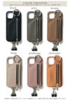  ajew エジュー ajew cadenas zipphone case shoulder【iPhone13シリーズ対応】 ac201900713