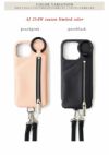  ajew エジュー ajew cadenas zipphone case shoulder【iPhone13シリーズ対応】 ac201900713
