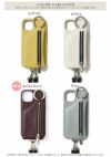  ajew エジュー ajew cadenas zipphone case shoulder【iPhone13シリーズ対応】 ac201900713
