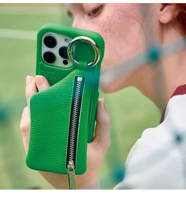  ajew エジュー ajew cadenas zipphone case shoulder【iPhone13シリーズ対応】 ac201900713