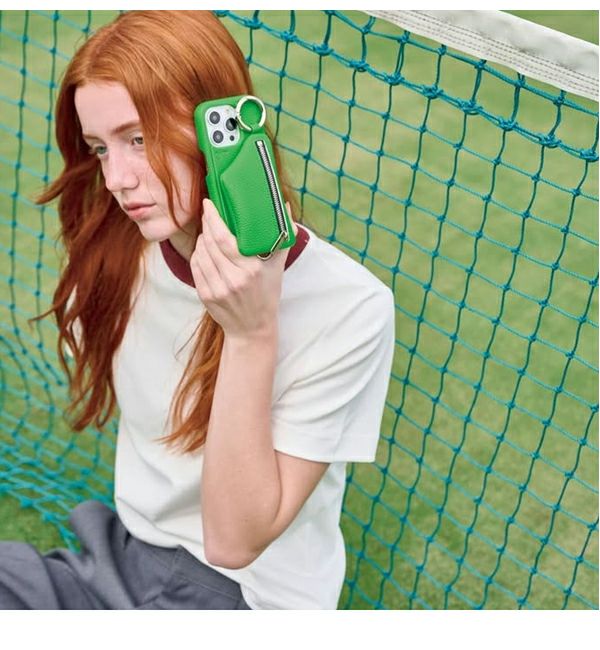  ajew エジュー ajew cadenas zipphone case shoulder【iPhone13シリーズ対応】 ac201900713