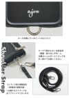  ajew エジュー ajew cadenas zipphone case shoulder【iPhone13シリーズ対応】 ac201900713