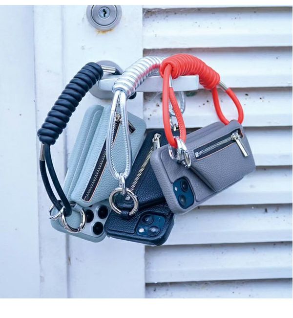 ajew エジュー ajew cadenas zipphone case shoulder【iPhone13promax対応】 ac201900713max