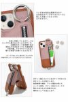 ajew エジュー ajew cadenas layer zipphone case shoulder【iPhone13シリーズ対応】 ac202000313