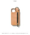 ajew エジュー ajew cadenas leather zipphone case【iPhone13シリーズ対応】 ac201900213