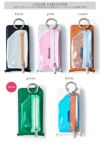 ajew エジュー ajew cadenas PVC vertical zipphone case shoulder【マルチ対応サイズ】 ac2021005new