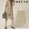  FRAY I.D フレイアイディー ハイウエストショートパンツ fwfp222031