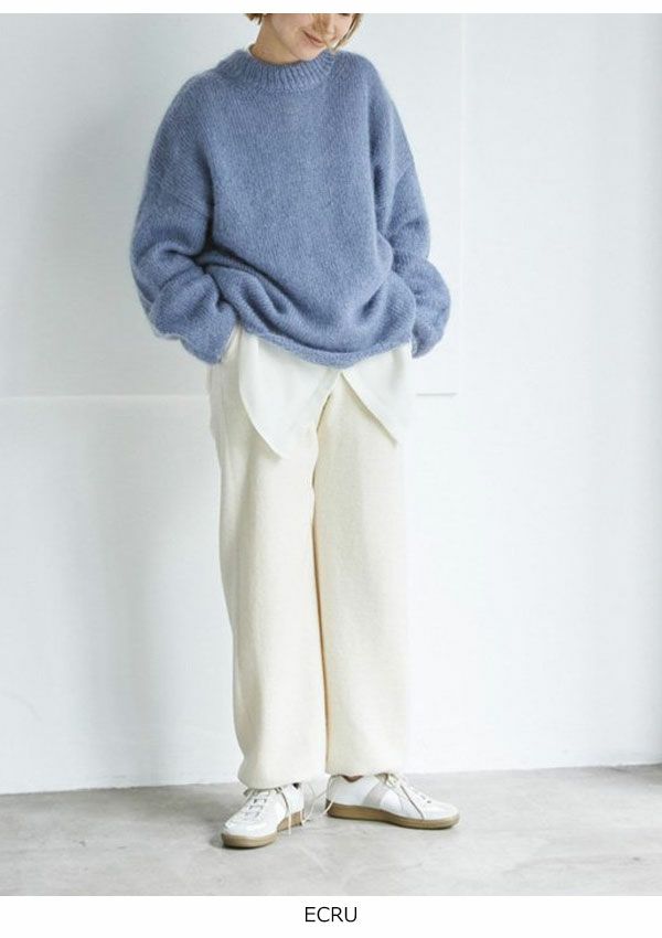 Drawstring Wool Pants エクリュ 38 - カジュアルパンツ