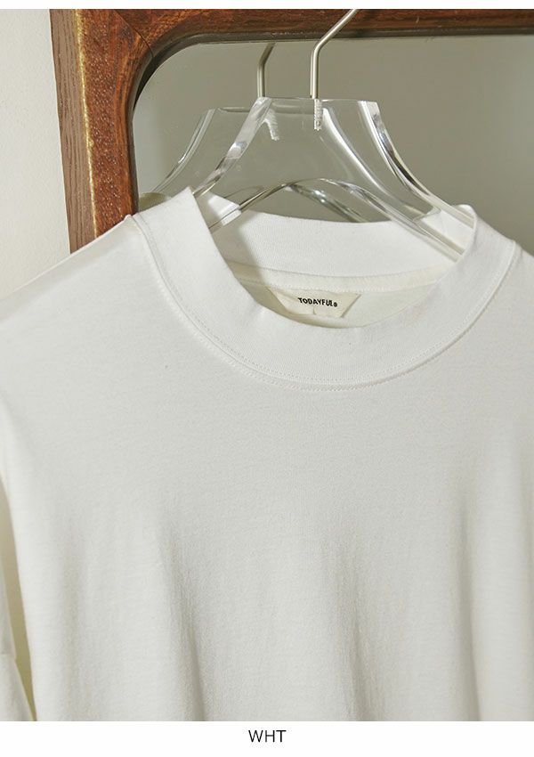 TODAYFUL トゥデイフル Cottonsilk Useful Long T-shirts 12220612 ...