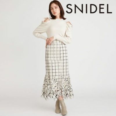 SNIDEL スナイデル レースマーメイドスカート swfs224190 | DOUBLE