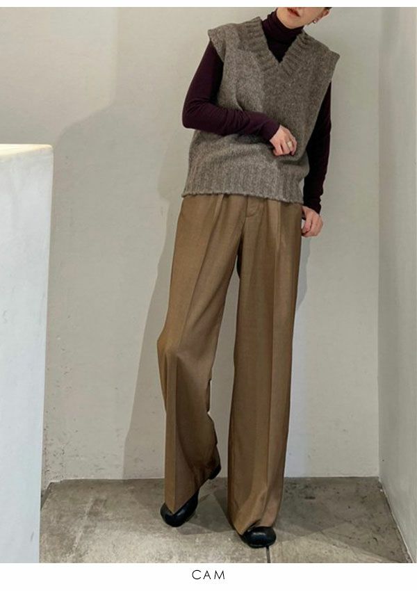 TODAYFUL】Smooth Tuck Trousers 品質満点！ odessa-journal.com
