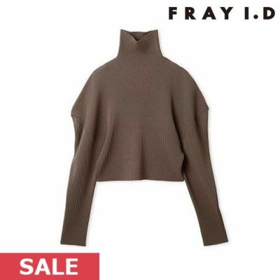 FRAY I.D フレイアイディー クロップトニットプルオーバー fwnt224040