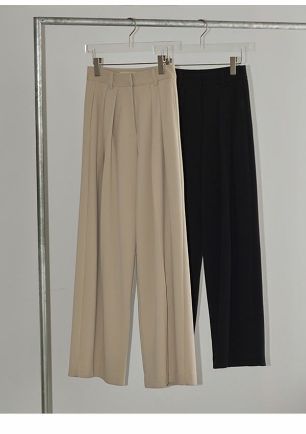 TODAYFUL トゥデイフル Doubletuck Twill Trousers 12310722 | DOUBLE