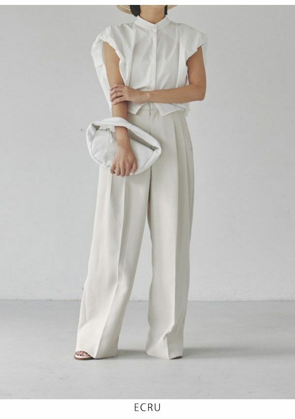 Doubletuck Satin Trousers