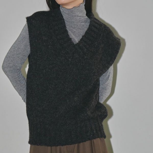 TODAYFUL トゥデイフル Mottle Yarn Knit Vest 12320516 | DOUBLE HEART(ダブルハート)  オンラインセレクトショップ