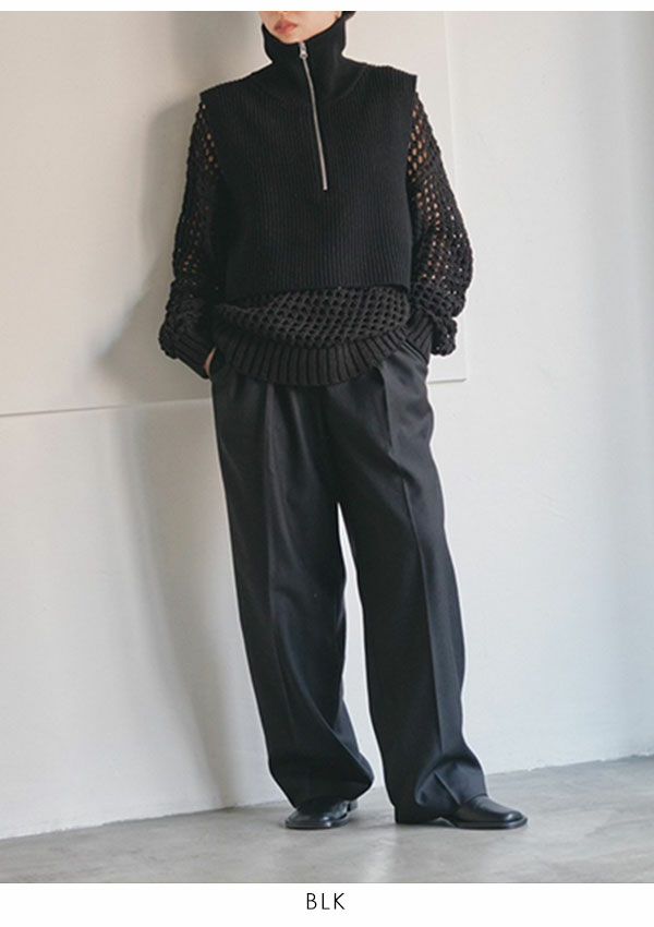 TODAYFUL トゥデイフル Front Slanting Trousers 12320704 | DOUBLE