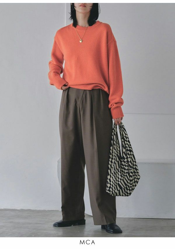 TODAYFUL トゥデイフル Front Slanting Trousers 12320704 | DOUBLE