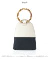 エジューajew通販BambooQcanvasbag2月下旬～3月中旬予約バンブーキャンバスバッグレディース部分レザー牛革小物ギフトプレゼントaj01-019