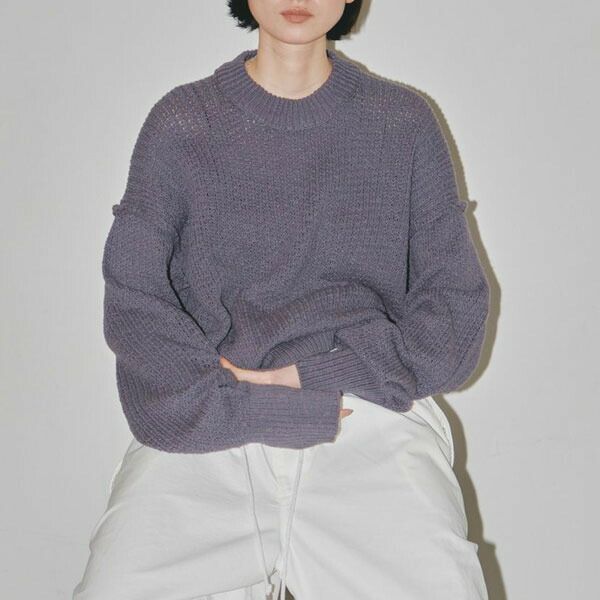 即納】 TODAYFUL トゥデイフル Cottonlinen Over Knit 12310513 