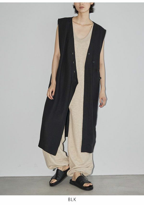 tamao☺︎様☆TODAYFUL Asymmetry Linen Vest ジレ TODAYFUL SALE 20%OFF】【即納】トゥデイフル TODAYFUL セール
