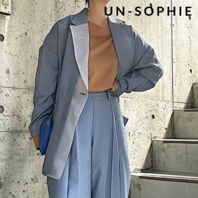 un-sophie アンソフィー Organdy tailored jacket uve230313 | DOUBLE ...