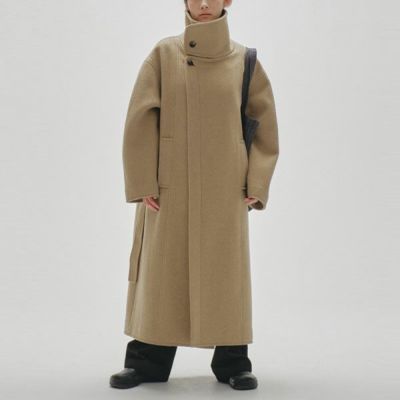 TODAYFUL トゥデイフル Standcollar Wool Coat 12320004 | DOUBLE