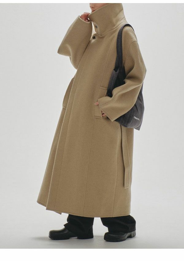 TODAYFUL トゥデイフル Standcollar Wool Coat 12320004 | DOUBLE 