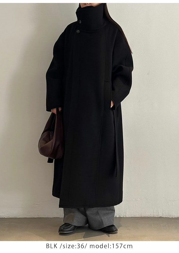 TODAYFUL トゥデイフル Standcollar Wool Coat 12320004 | DOUBLE 