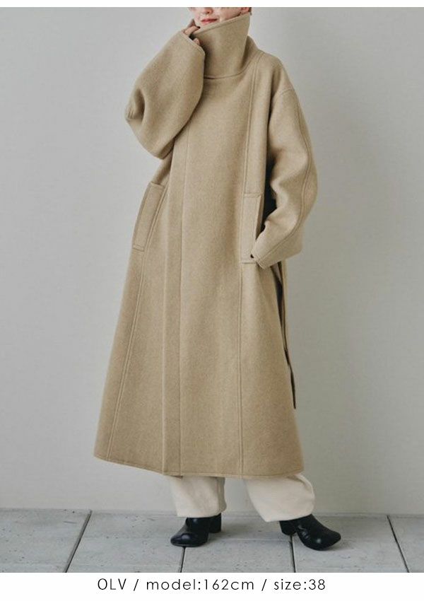 TODAYFUL トゥデイフル Standcollar Wool Coat 12320004 | DOUBLE 