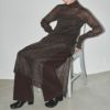 TODAYFUL トゥデイフル Sheer Mohair Knitdress 12410301