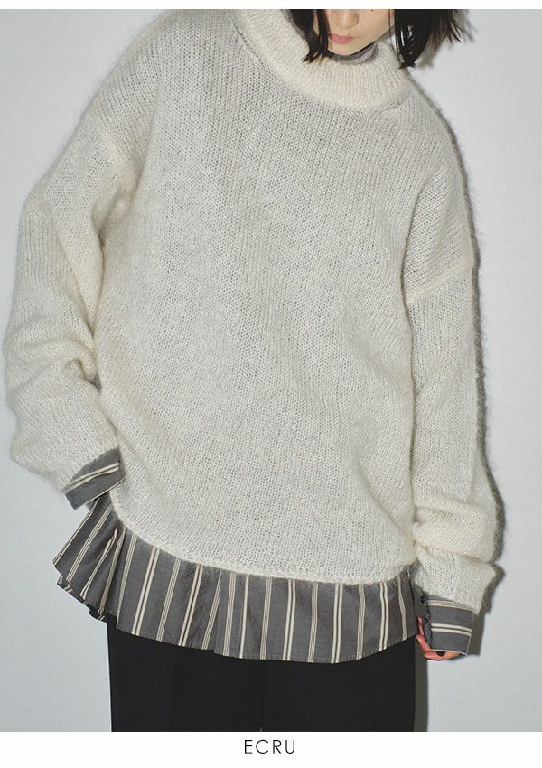 TODAYFUL 23AW Kid Mohair Knit エクリュ
