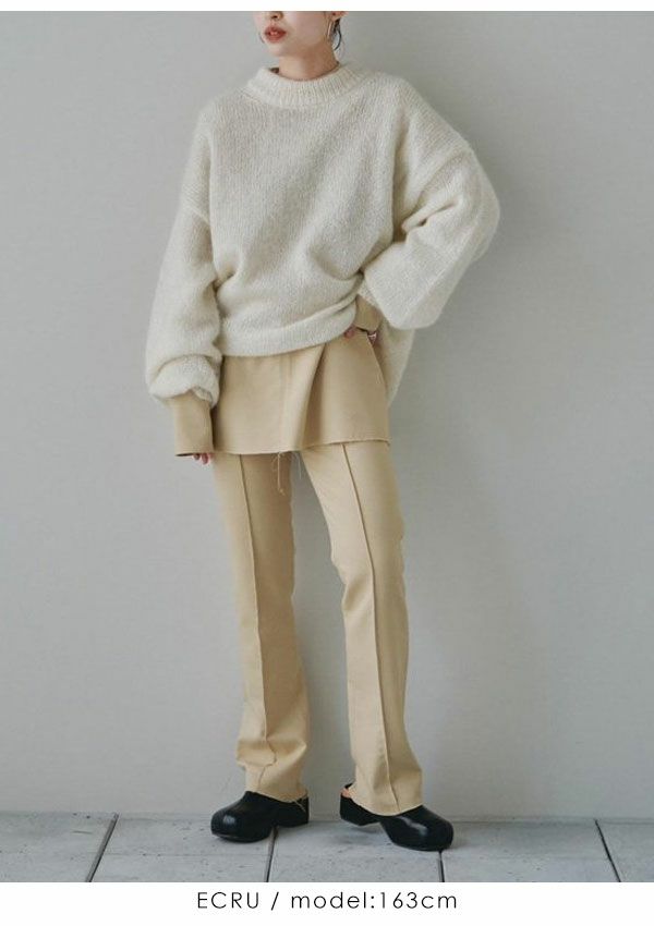 TODAYFUL 23AW Kid Mohair Knit エクリュ
