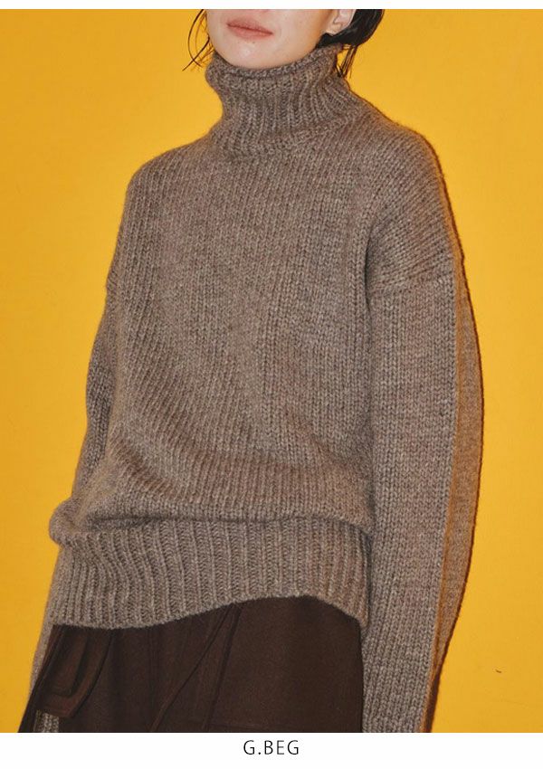 TODAYFUL トゥデイフル Heavy Turtle Knit 12320529