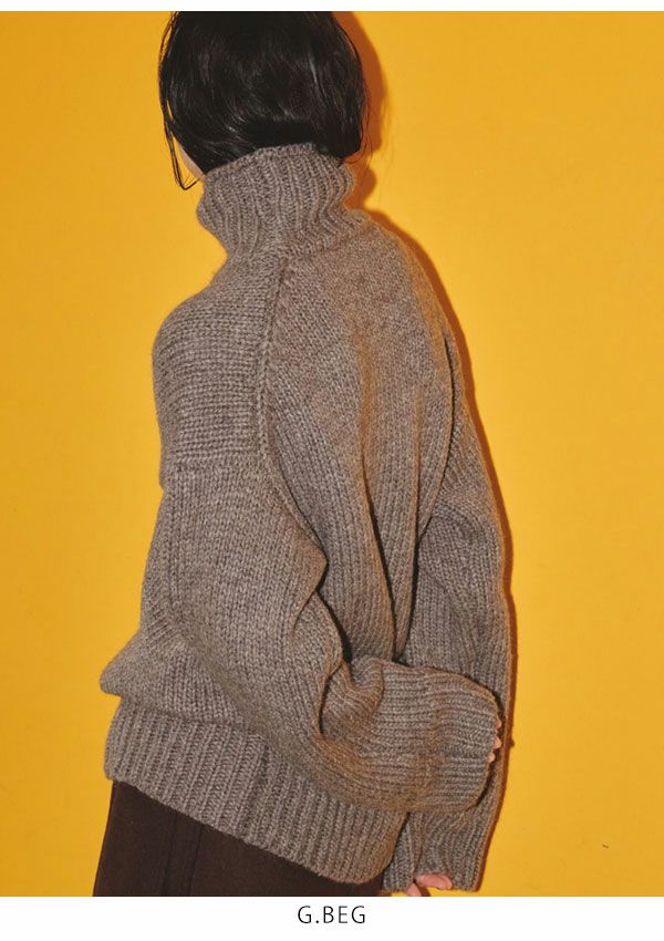 TODAYFUL トゥデイフル Heavy Turtle Knit 12320529